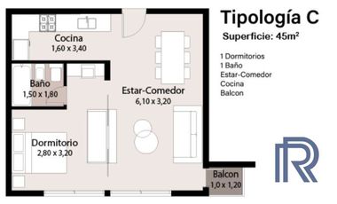 Departamento en venta en Centro