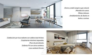 VENTA departamento de 2 y 3 ambientes a estrenar Chauvin