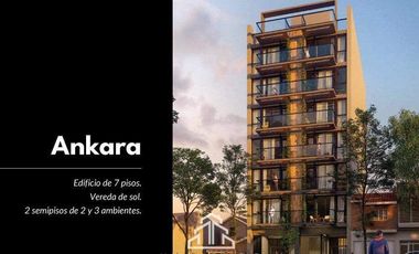 VENTA departamento de 2 y 3 ambientes a estrenar Chauvin