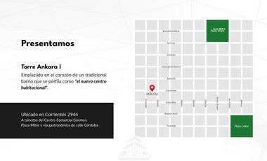 VENTA departamento de 2 y 3 ambientes a estrenar Chauvin