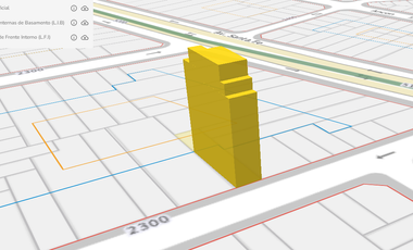 Terreno / Lote en venta de 302m2 ubicado en Palermo
