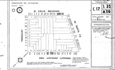 Terreno / Lote en venta de 302m2 ubicado en Palermo