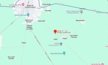 Terreno en Venta en Xamá 21°, Motul, Yucatán