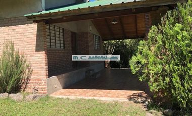 AT116. TALA HUASI. CASA CON SALIDA DIRECTA AL RIO (7 PAX)