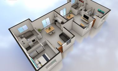 Departamento en venta de 2 dormitorios c/ cochera en Costa Azul