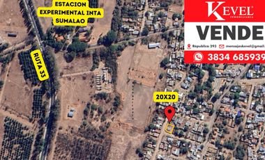 CASA A TERMINAR DE 45m2 CON CERRAMIENTO PERIMETRAL