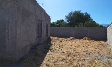 CASA A TERMINAR DE 45m2 CON CERRAMIENTO PERIMETRAL