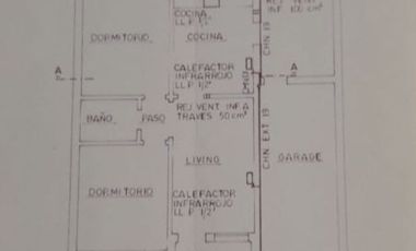 Casa en venta de 2 dormitorios c/ cochera en Salto