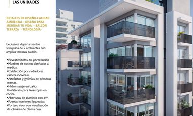 VENTA departamentos semipisos La PerlaMar del Plata 2 ambientes