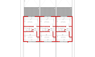 Dúplex a estrenar 2 dormitorios c/ cochera, Alberdi 732, Colón.