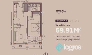 Departamento en venta amoblado en Complejo Buena Vid, Cafayate, Salta