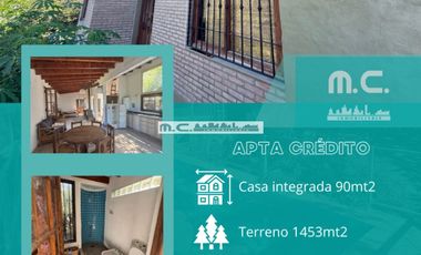 V189.CUESTA BLANCA.CASA INTEGRADA. APTA CRÉDITO.