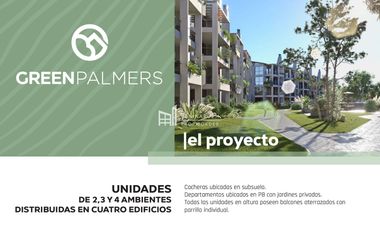 Departamento en venta 3 ambientes - Green Palmers, Ingeniero Maschwitz