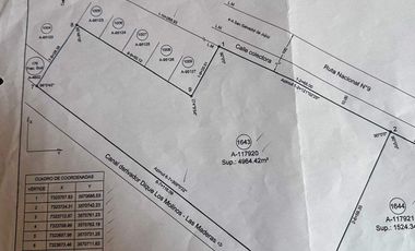 Terreno / Lote en venta de 4964m2 ubicado en Mariano Moreno