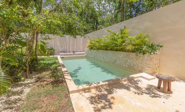 Villa de lujo en Aldea Zamá, Tulum – Inversión segura con entrega inmediata