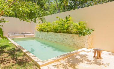 Villa de lujo en Aldea Zamá, Tulum – Inversión segura con entrega inmediata
