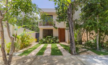 Villa de lujo en Aldea Zamá, Tulum – Inversión segura con entrega inmediata