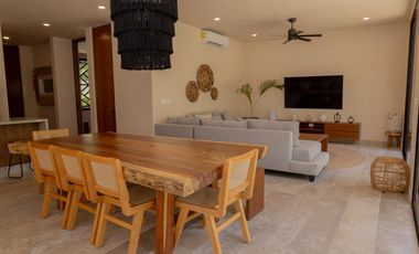 Villa de lujo en Aldea Zamá, Tulum – Inversión segura con entrega inmediata