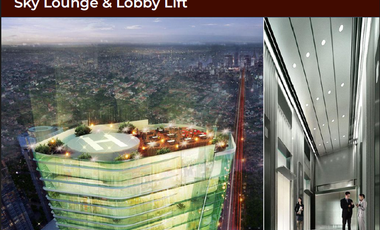 FOR RENT office space full furnish 414mtr LIPPO ST MORITZ OFFICE TOWER