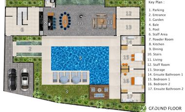 FREEHOLD | INVESTMENT PROPERTY 6 BEDS IN PRIME SEMINYAK LOCATION