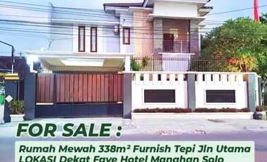 Rumah Mewah 2 Lt Dekat Exit Tol & Fave Hotel Solo