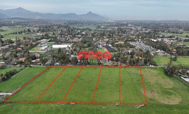 Parcelas en venta en Lo Arcaya, camino Palo Alto, Colina