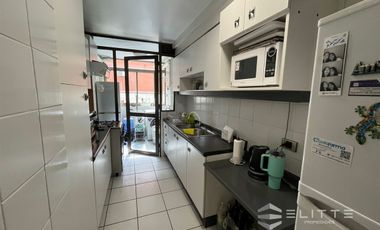 Depto. En Venta 3d/2b/servicios Metro Manquehue