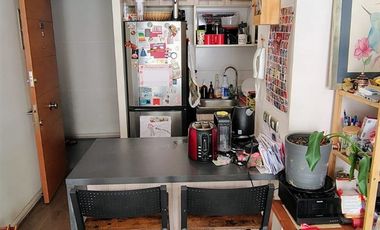 ¡Imperdible! Departamento En Venta De 1 D / 1b. En Santiago