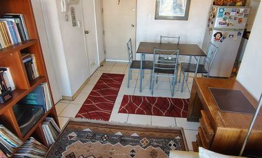 (earm) Acogedor Departamento En Venta De 2 Dorm. En Santiago