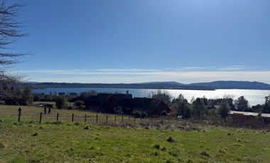 Venta Parcela Cam Villarrica Pucón con vista panoramica al lago