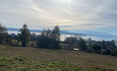 Venta Parcela Cam Villarrica Pucón con vista panoramica al lago