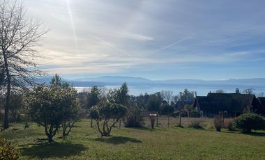 Venta Parcela Cam Villarrica Pucón con vista panoramica al lago