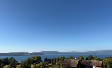 Venta Parcela Cam Villarrica Pucón con vista panoramica al lago