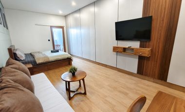 apartment baru dan besar di puri gading,fully furnish,dkt pantai,gwk