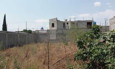 Terreno habitacional en renta en San Miguel Tocuila, Texcoco, México