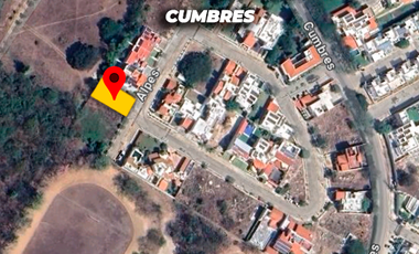 TERRENO EN VENTA EN FRACCIONAMIENTO CUMBRES