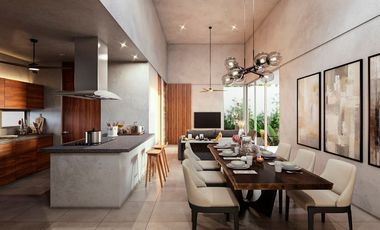 Casa Preventa 3 Habitaciones y Piscina en Privada Zelena, Conkal