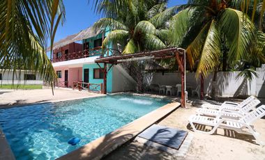 Venta San Crisanto Yucatan Casa mas 4 villas
