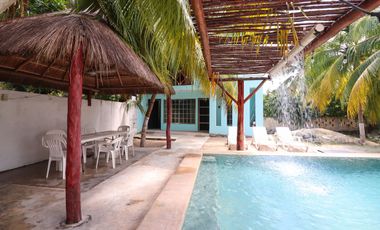 Venta San Crisanto Yucatan Casa mas 4 villas