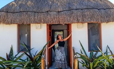 Casa a dos cuadras de la playa Sisal