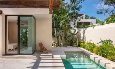 Villa de lujo en Tulum con alberca privada | Entrega inmediata