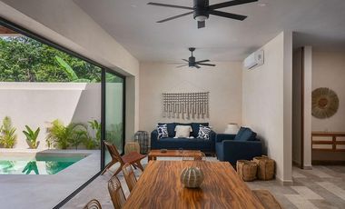 Villa de lujo en Tulum con alberca privada | Entrega inmediata