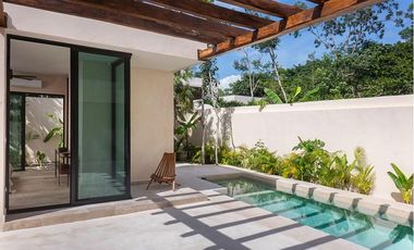 Villa de lujo en Tulum con alberca privada | Entrega inmediata