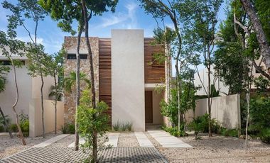 Villa de lujo en Tulum con alberca privada | Entrega inmediata
