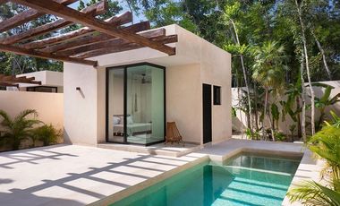 Villa de lujo en Tulum con alberca privada | Entrega inmediata