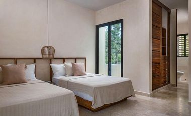 Villa de lujo en Tulum con alberca privada | Entrega inmediata