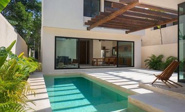 Villa de lujo en Tulum con alberca privada | Entrega inmediata