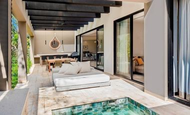 Casa en venta con vista al campo de golf en Amanha, Yucatán Country Club, Mérida