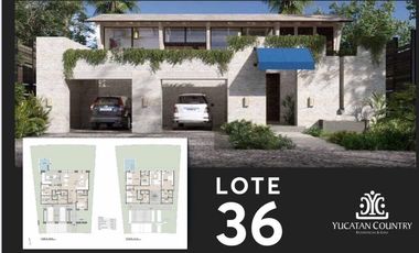 Casa en venta Kutz en el Yucatán Country Club, Mérida