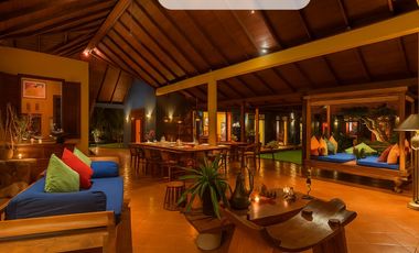 dijual villa mewah dengan pemandangan sungai cepaka lokasi tabanan